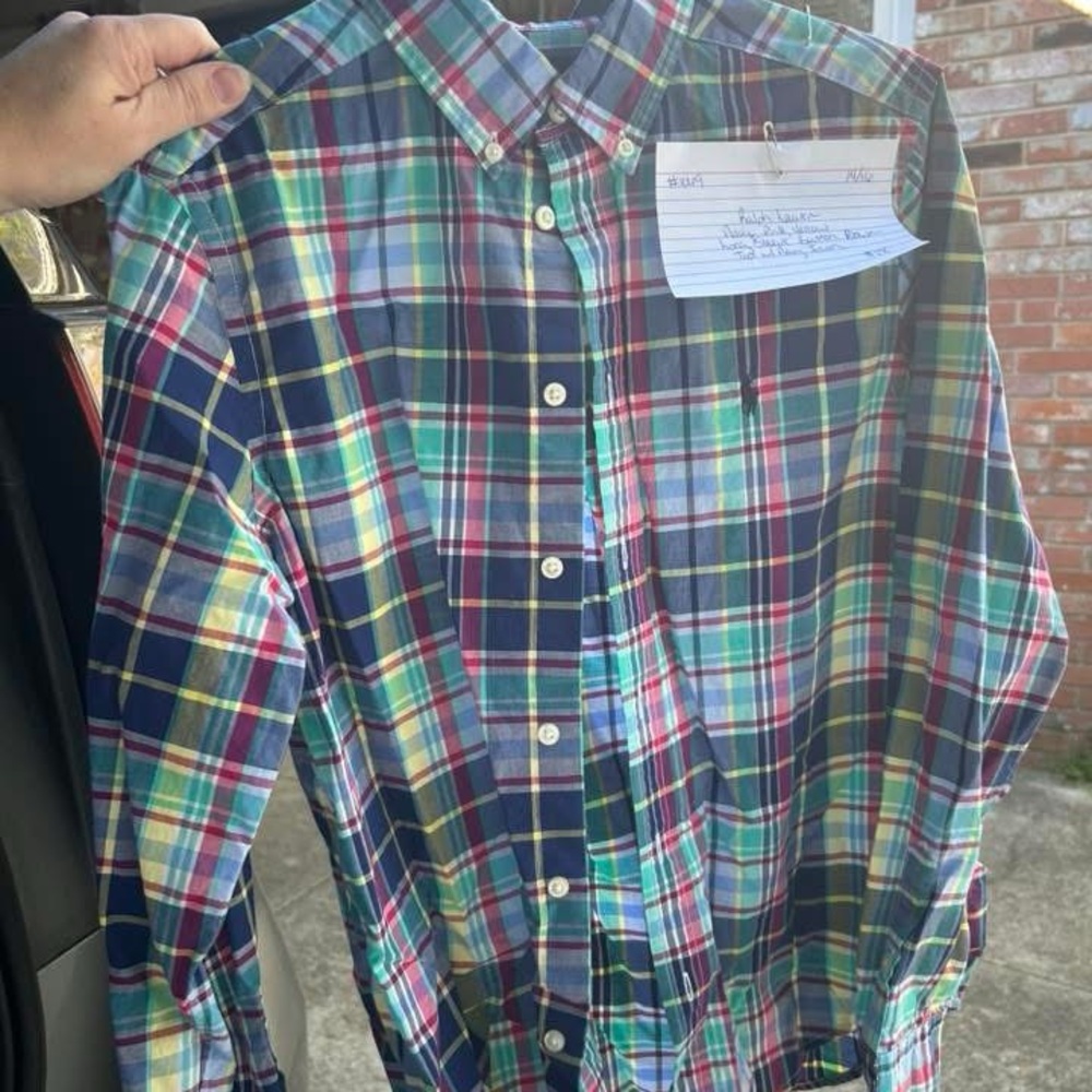 Ralph Lauren Boy’s Multicolor Plaid Shirt